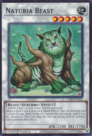 Naturia Beast (L26D-ENX32) - Common - Legendary Modern Decks 2026