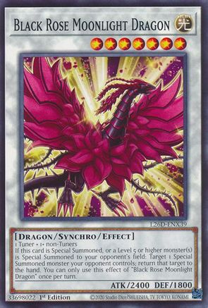 Black Rose Moonlight Dragon (L26D-ENX39) - Common - Legendary Modern Decks 2026