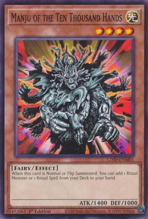 Manju of the Ten Thousand Hands (L26D-ENM01) - Common - Legendary Modern Decks 2026