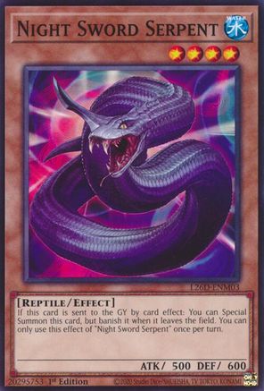 Night Sword Serpent (L26D-ENM03) - Common - Legendary Modern Decks 2026