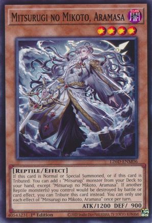 Mitsurugi no Mikoto, Aramasa (L26D-ENM06) - Common - Legendary Modern Decks 2026