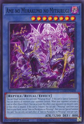 Ame no Murakumo no Mitsurugi (L26D-ENM08) - Common - Legendary Modern Decks 2026