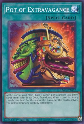 Pot of Extravagance (L26D-ENM12) - Common - Legendary Modern Decks 2026