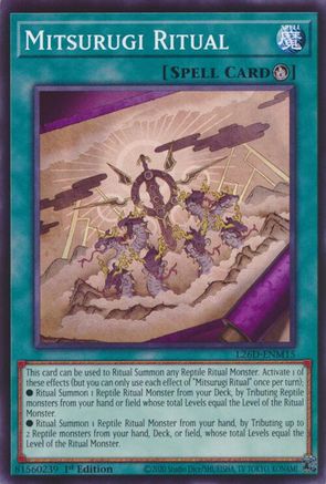 Mitsurugi Ritual (L26D-ENM15) - Common - Legendary Modern Decks 2026