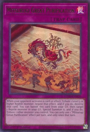 Mitsurugi Great Purification (L26D-ENM20) - Ultra Rare - Legendary Modern Decks 2026