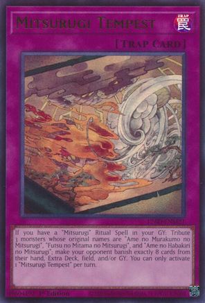 Mitsurugi Tempest (L26D-ENM21) - Ultra Rare - Legendary Modern Decks 2026