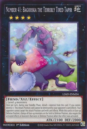 Number 41: Bagooska the Terribly Tired Tapir (L26D-ENM24) - Common - Legendary Modern Decks 2026