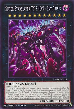 Super Starslayer TY-PHON - Sky Crisis (L26D-ENM28) - Common - Legendary Modern Decks 2026