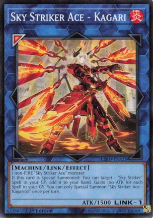 Sky Striker Ace - Kagari (Alternate Art) (L26D-ENS25) - Common - Legendary Modern Decks 2026