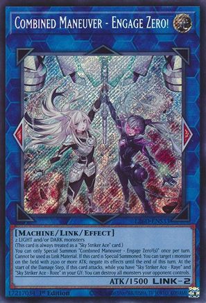 Combined Maneuver - Engage Zero! (Secret Rare) (L26D-ENS33) - Secret Rare - Legendary Modern Decks 2026