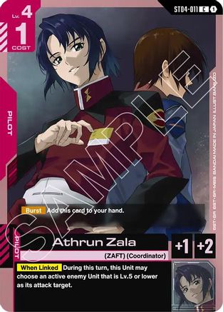 Athrun Zala (ST04-011) -  - Starter Deck 09: Destiny Ignition