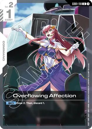 Overflowing Affection (GD01-118) -  - Starter Deck 09: Destiny Ignition