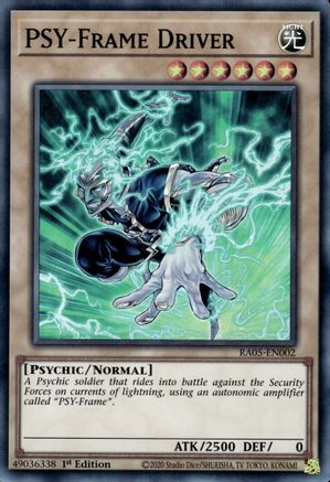 PSY-Frame Driver (RA05-EN002) - Super Rare - Rarity Collection 5
