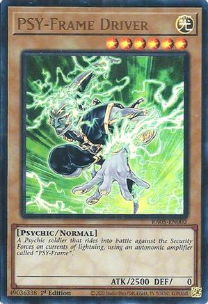 PSY-Frame Driver (Ultra Rare) (RA05-EN002) - Ultra Rare - Rarity Collection 5