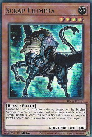 Scrap Chimera (RA05-EN005) - Super Rare - Rarity Collection 5