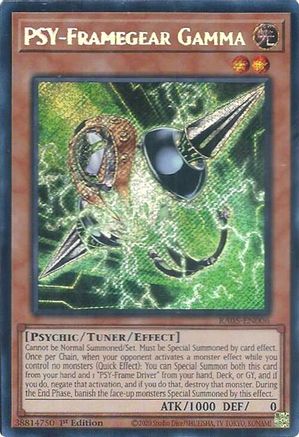 PSY-Framegear Gamma (Secret Rare) (RA05-EN006) - Secret Rare - Rarity Collection 5