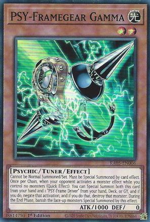 PSY-Framegear Gamma (RA05-EN006) - Super Rare - Rarity Collection 5