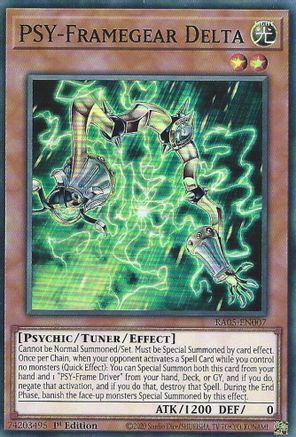 PSY-Framegear Delta (RA05-EN007) - Super Rare - Rarity Collection 5