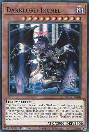 Darklord Ixchel (RA05-EN010) - Super Rare - Rarity Collection 5