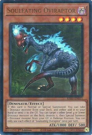 Souleating Oviraptor (Ultra Rare) (RA05-EN011) - Ultra Rare - Rarity Collection 5