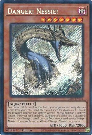 Danger! Nessie! (Secret Rare) (RA05-EN012) - Secret Rare - Rarity Collection 5
