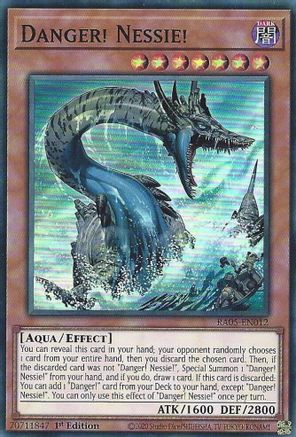 Danger! Nessie! (RA05-EN012) - Super Rare - Rarity Collection 5
