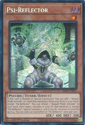 Psi-Reflector (Secret Rare) (RA05-EN013) - Secret Rare - Rarity Collection 5