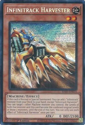 Infinitrack Harvester (Secret Rare) (RA05-EN014) - Secret Rare - Rarity Collection 5