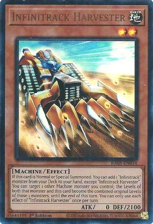 Infinitrack Harvester (Ultra Rare) (RA05-EN014) - Ultra Rare - Rarity Collection 5