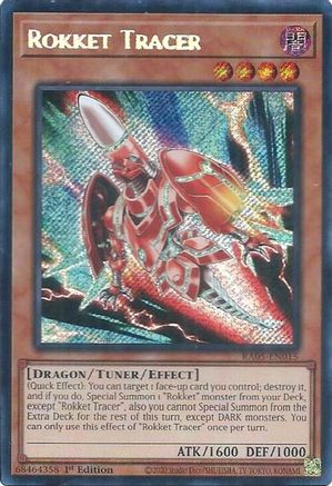 Rokket Tracer (Secret Rare) (RA05-EN015) - Secret Rare - Rarity Collection 5