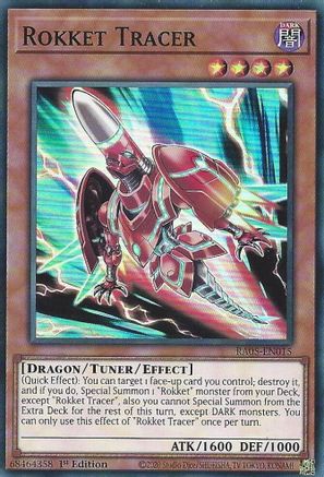 Rokket Tracer (RA05-EN015) - Super Rare - Rarity Collection 5