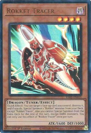 Rokket Tracer (Ultra Rare) (RA05-EN015) - Ultra Rare - Rarity Collection 5