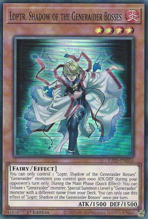 Loptr, Shadow of the Generaider Bosses (RA05-EN016) - Super Rare - Rarity Collection 5