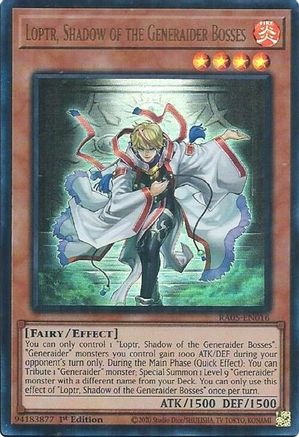 Loptr, Shadow of the Generaider Bosses (Ultra Rare) (RA05-EN016) - Ultra Rare - Rarity Collection 5