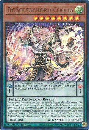 DoSolfachord Coolia (Ultra Rare) (RA05-EN018) - Ultra Rare - Rarity Collection 5
