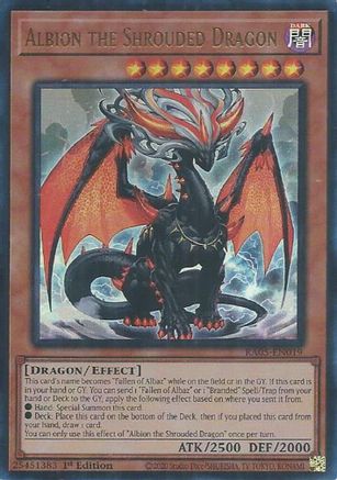 Albion the Shrouded Dragon (Ultra Rare) (RA05-EN019) - Ultra Rare - Rarity Collection 5