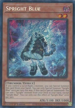 Spright Blue (Secret Rare) (RA05-EN021) - Secret Rare - Rarity Collection 5