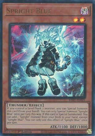 Spright Blue (Ultra Rare) (RA05-EN021) - Ultra Rare - Rarity Collection 5