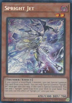 Spright Jet (Secret Rare) (RA05-EN022) - Secret Rare - Rarity Collection 5