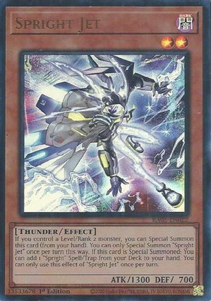 Spright Jet (Ultra Rare) (RA05-EN022) - Ultra Rare - Rarity Collection 5