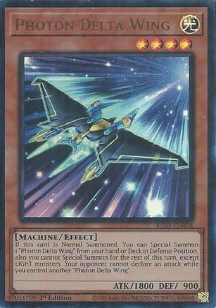 Photon Delta Wing (Ultra Rare) (RA05-EN026) - Ultra Rare - Rarity Collection 5