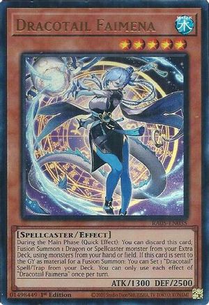 Dracotail Faimena (Ultra Rare) (RA05-EN035) - Ultra Rare - Rarity Collection 5