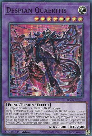 Despian Quaeritis (RA05-EN036) - Super Rare - Rarity Collection 5