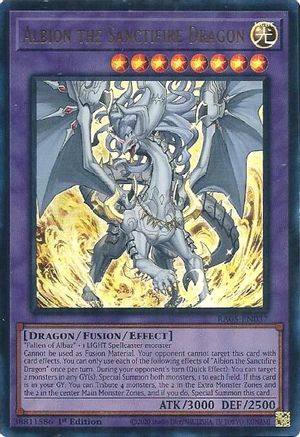 Albion the Sanctifire Dragon (Ultra Rare) (RA05-EN037) - Ultra Rare - Rarity Collection 5