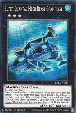 Super Quantal Mech Beast Grampulse (RA05-EN048) - Super Rare - Rarity Collection 5