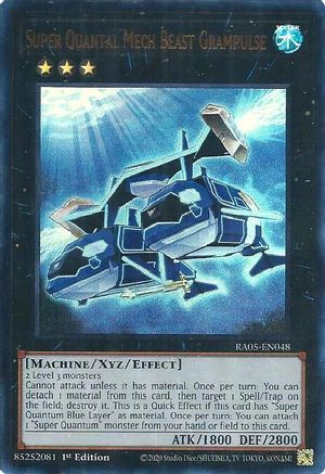 Super Quantal Mech Beast Grampulse (Ultra Rare) (RA05-EN048) - Ultra Rare - Rarity Collection 5
