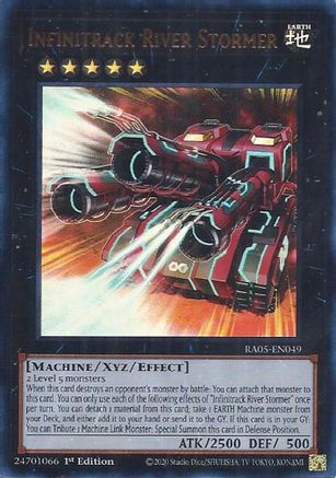 Infinitrack River Stormer (Ultra Rare) (RA05-EN049) - Ultra Rare - Rarity Collection 5