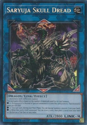 Saryuja Skull Dread (Secret Rare) (RA05-EN053) - Secret Rare - Rarity Collection 5