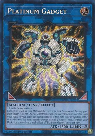 Platinum Gadget (Secret Rare) (RA05-EN054) - Secret Rare - Rarity Collection 5
