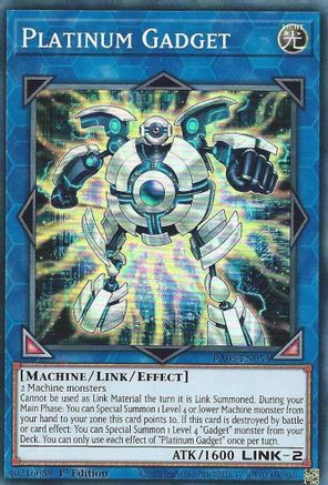 Platinum Gadget (RA05-EN054) - Super Rare - Rarity Collection 5